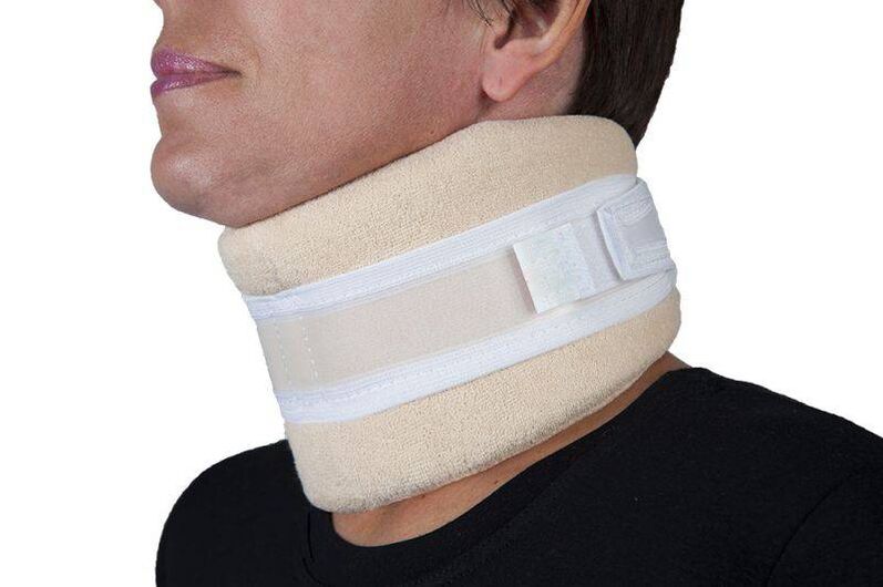 Shants Halsband fir d'Behandlung vun cervical osteochondrosis